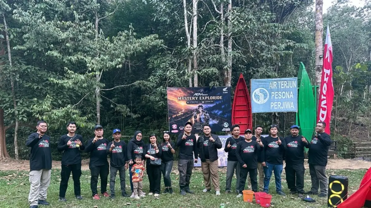 Astra Motor Kalimantan Timur 2 bersama Ikatan Motor Honda Indonesia (IMHS) sukses mengajak 18 riders yang berasal dari komunitas HAI Chapter Samarinda dalam gelaran bertajuk "ADV160 Mystery Exploride" yang telah dilaksanakan pada Sabtu (12/9) lalu di Air Terjun Perjiwa.