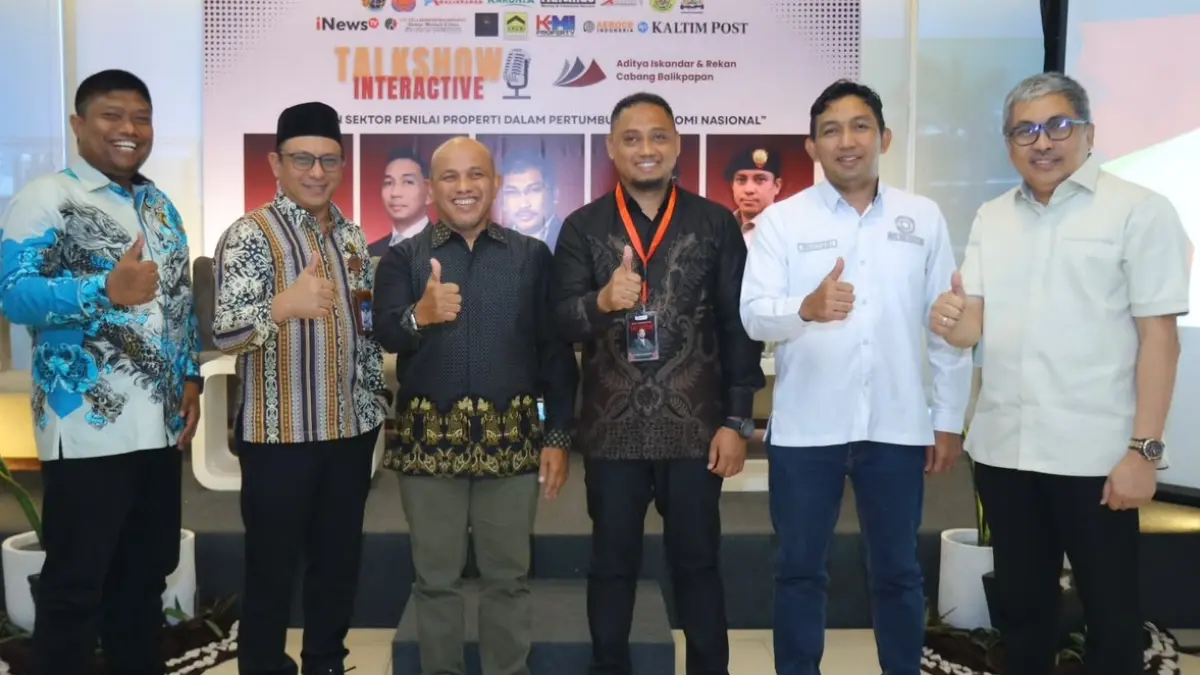 Talkshow Interactive bertajuk Peran Sektor Penilai Properti dalam Pertumbuhan Ekonomi Nasional. (FOTO NURON/KP)