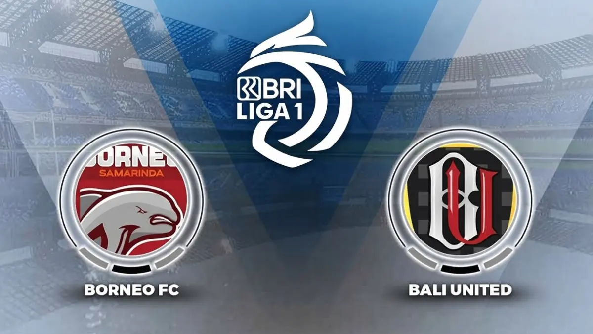 Borneo FC vs Bali United akan bertemu pada BRI Super League 2026/2027 di Samarinda, Minggu (20/9/2026). (Open AI)