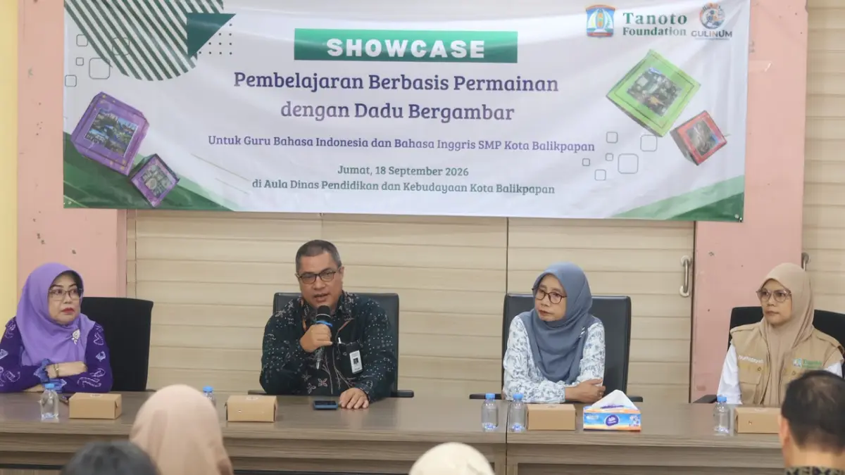 SINERGI: Disdikbud Balikpapan berharap sinergi antara guru, kepala sekolah, pengawas, dan Tanoto Foundation mampu menjaga tren kenaikan mutu pembelajaran daerah secara berkelanjutan.