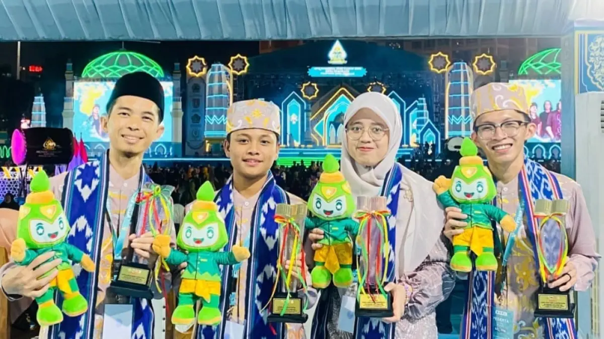 Empat utusan Paser yang memperkuat kafilah Kaltim di MTQ Nasional 2026 berhasil meraih juara di cabang masing-masing.