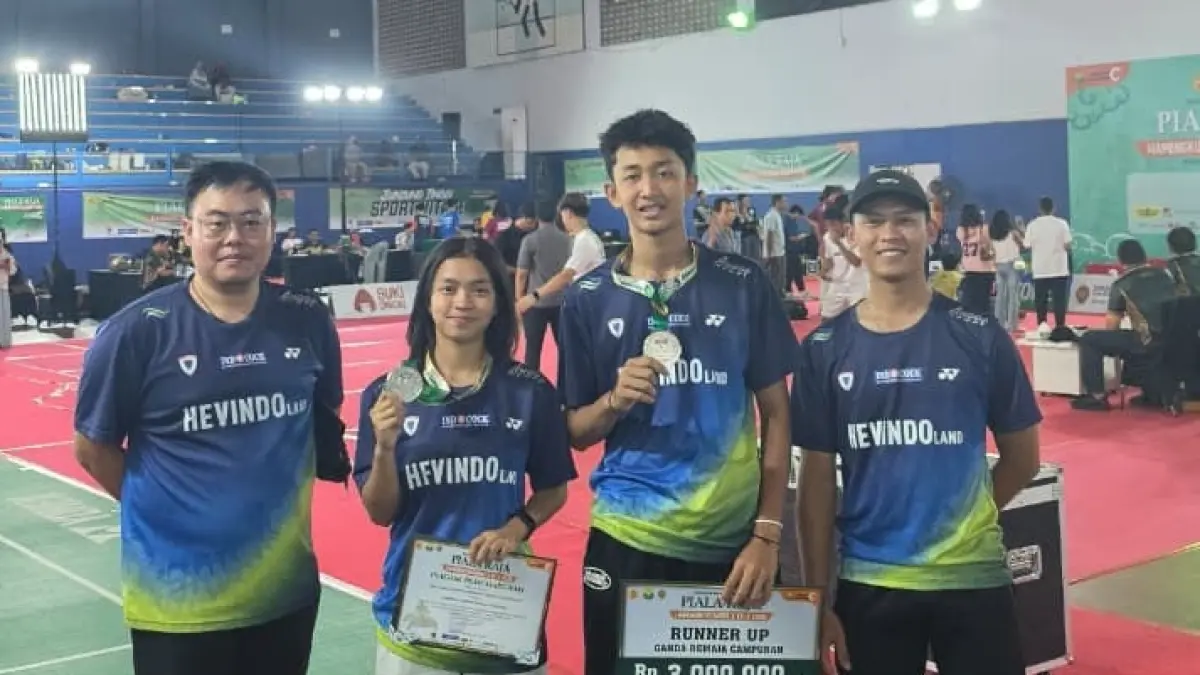 LEBIH BAIK: PB Hevindo raih hasil yang lebih baik di Sirnas C Piala Raja Hamengku Buwono X 2026.