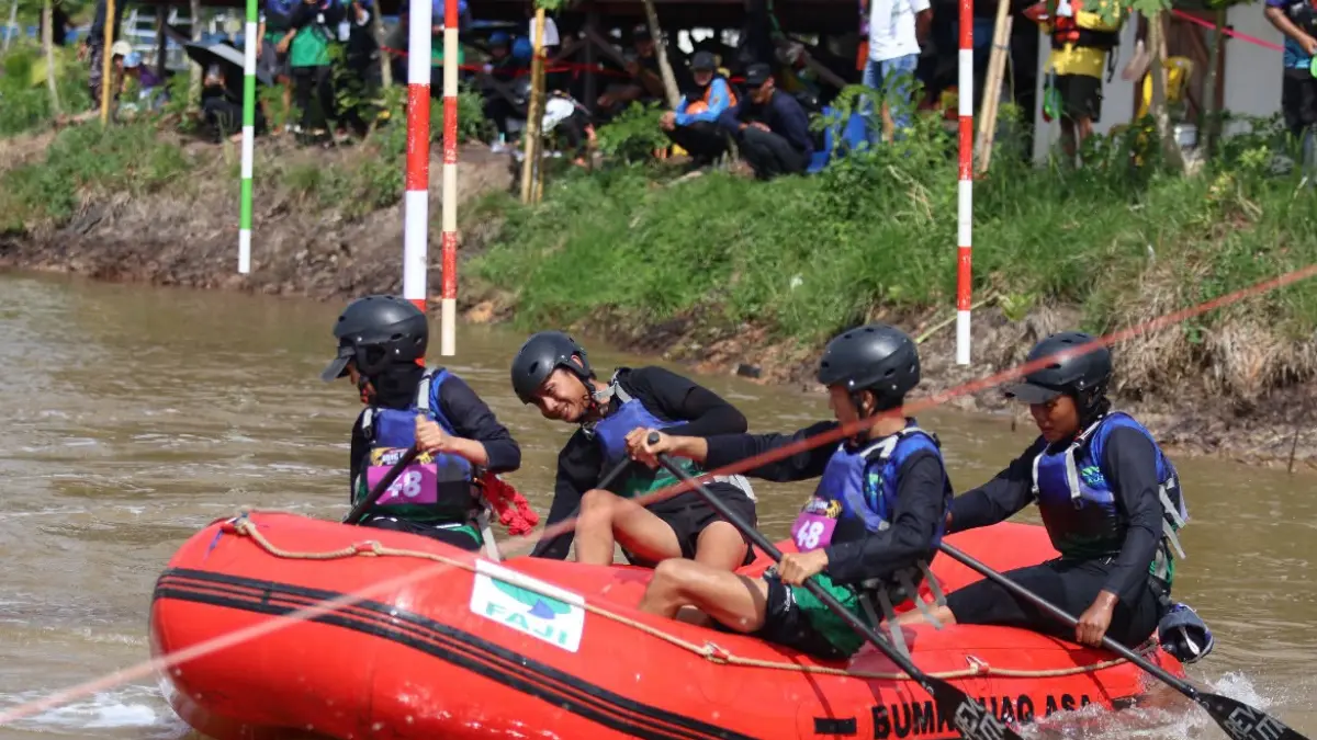 MIXED: Nomor Mixed Mulai Diterapkan, FAJI Kaltim Bahas Perubahan Regulasi Arung Jeram. (Anggi Praditha/KP)
