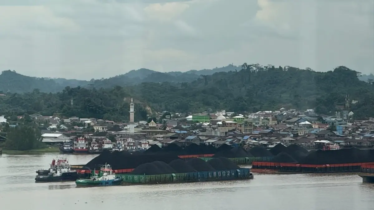 OPERASIONAL: Curah hujan rendah memberikan kondisi operasional yang lebih mendukung bagi kegiatan tambang.