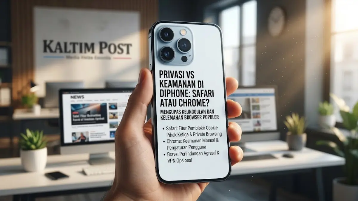 Safari atau Chrome Google? Mana yang terbaik untuk iPhone?(generate ai)