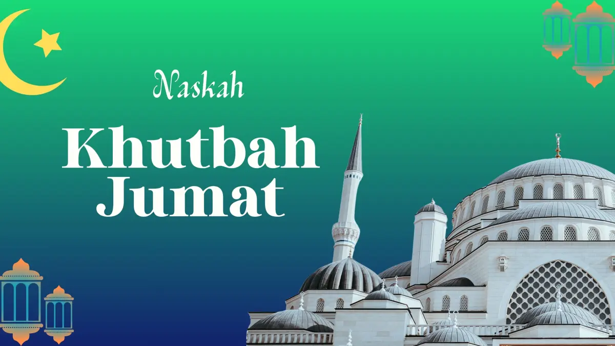 Teks khutbah Jumat singkat terbaru, 25 September 2026. (canva.com)