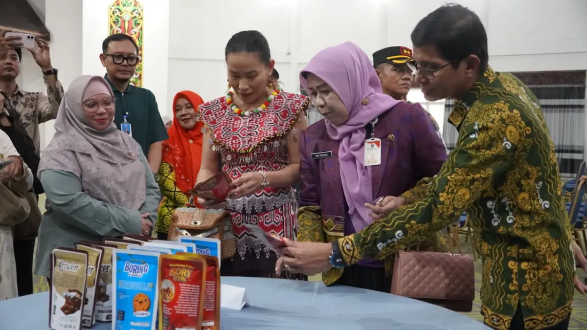 UMKM di Paser mendapatkan pelatihan dari Disperindagkop UKM untuk penguatan pasar, Kamis (24/9/2026). (IST)