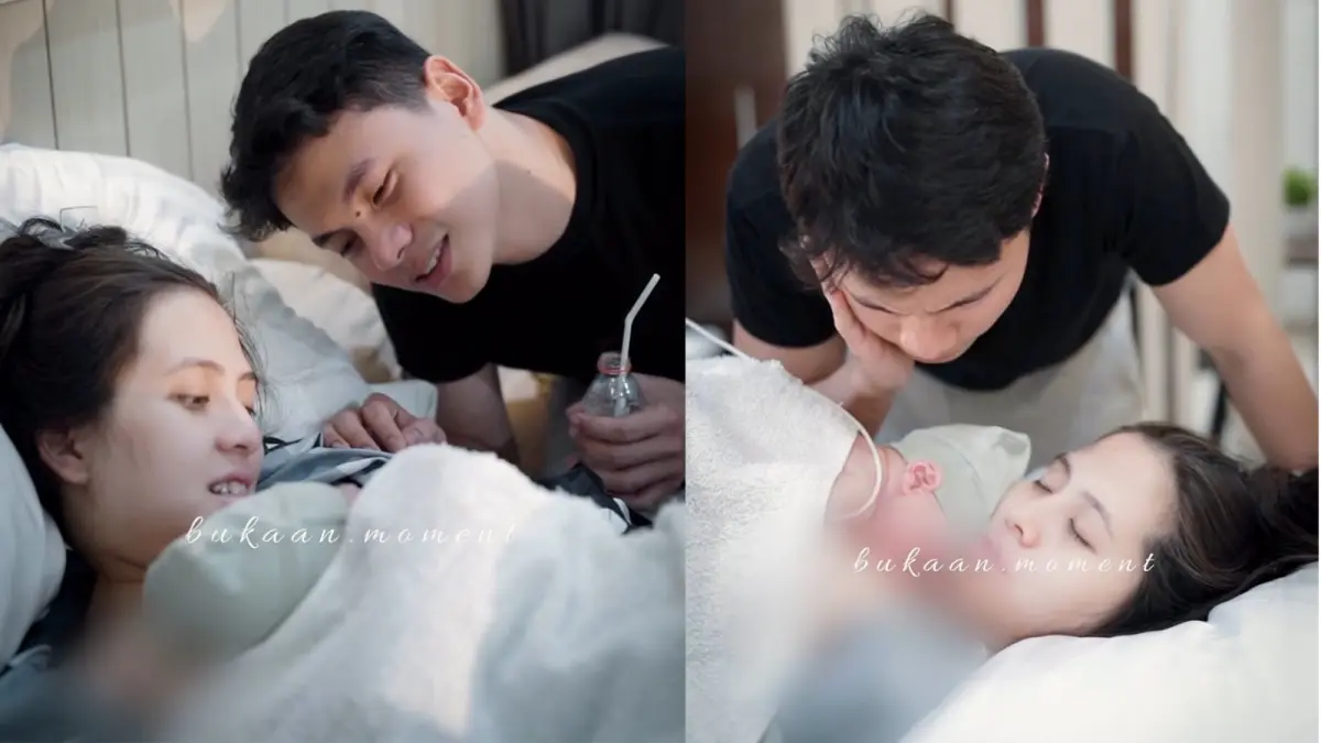 Artis cantik Adhisty Zara melahirkan putra pertama. (@floralcrown/X)