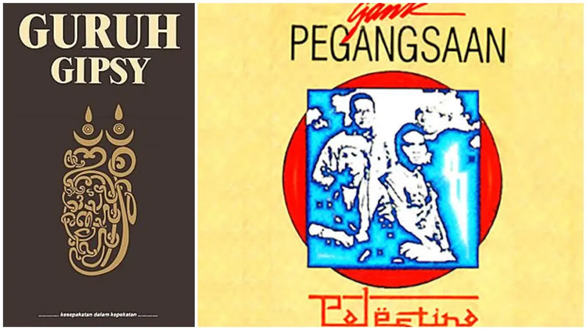 Guruh Gipsy dan Gank Pegangsaan menjadi kolaborasi legendaris Guruh Soekarnoputra bersama Chrisye, Keenan Nasution, dan Abadi Soesman dalam musik eksperimental Indonesia. (kolase)