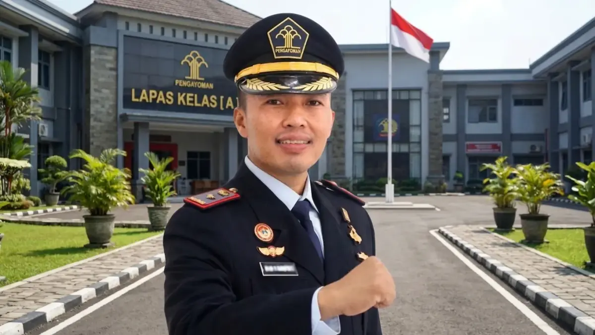 Kepala Lapas Kelas IIA Cibinong Wisnu Hani Putranto. (news.indozone.id)