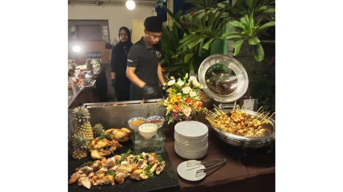 Menu bakaran Nusantara menjadi sajian utama dalam program Tergrila Grilla di Five Premiere Hotel Samarinda. (IST)