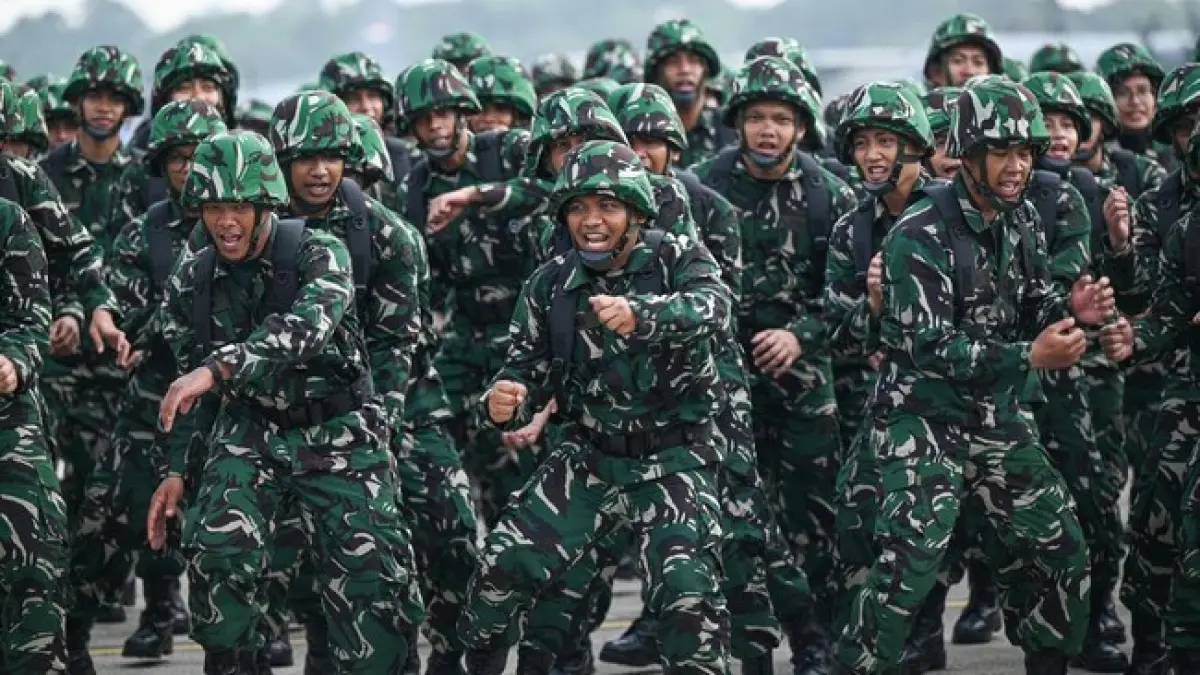 ASN Kementerian Ekonomi Kreatif Vanreko Varkas Bagaskara meninggal dunia setelah mengikuti Latsarmil Komcad di Lanud Halim Perdanakusuma, Jakarta. (ANTARA)