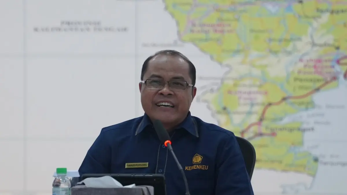 Kepala Kanwil DJPb Kaltim Tjahjo Purnomo.