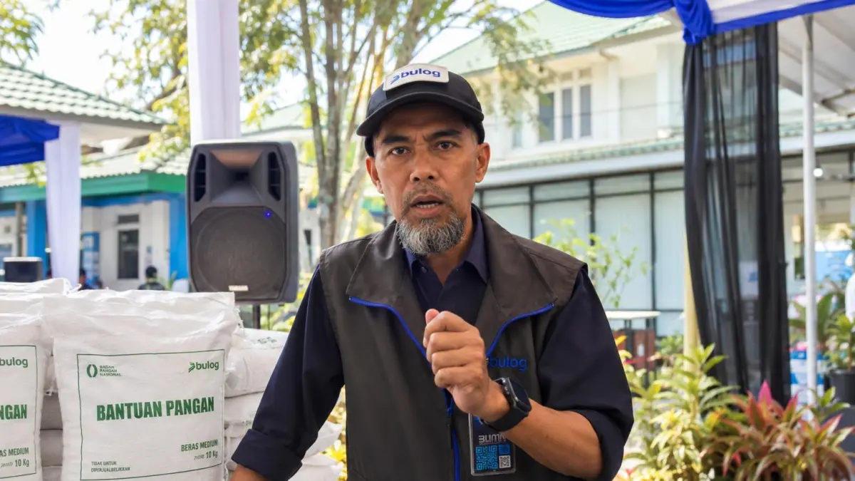 Kepala Kanwil Perum Bulog Kaltimtara, Musazdin Said.