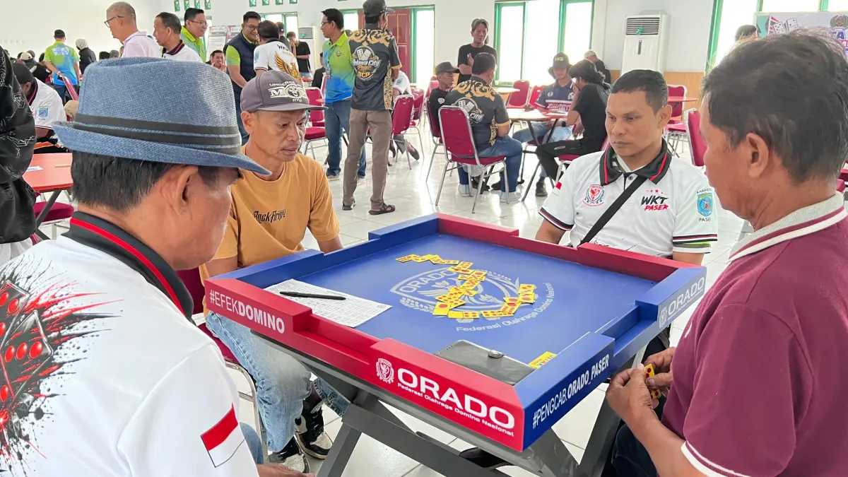 TURNAMEN: Ratusan peserta mengikuti turnamen Orado Dandim Cup 0904/Paser tahun 2026, Minggu (27/9/2026). (NAJIB/KP)