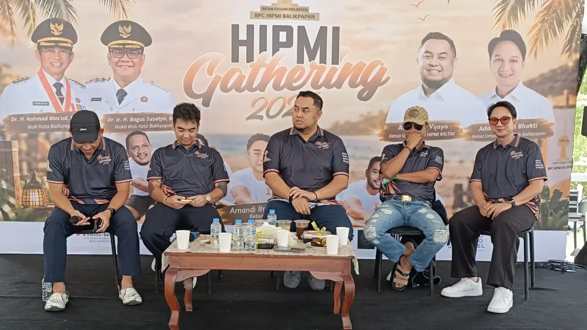 GATHERING: HIPMI Balikpapan 2026 gelar agenda gathering demi perkuat silaturahmi lintas generasi.