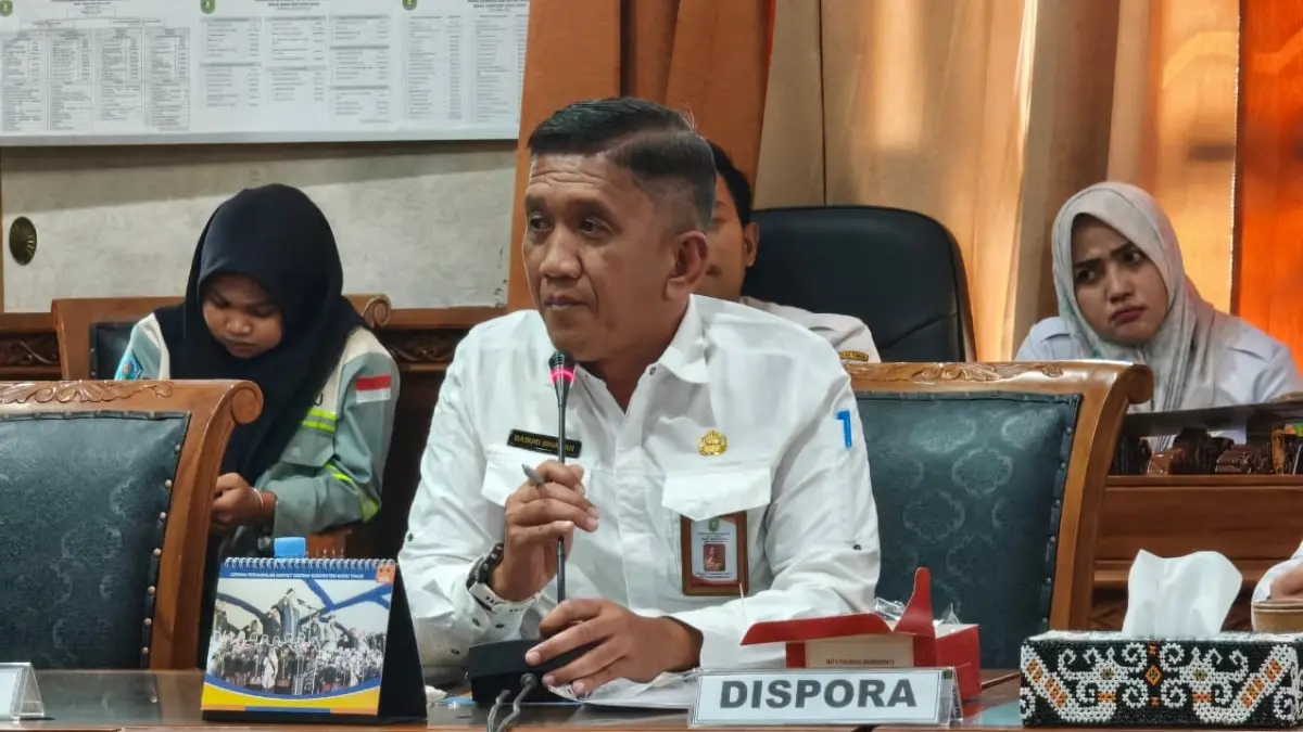 Kepala Dispora Kutim, Basuki Isnawan.