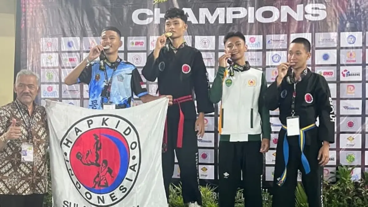 LANGKAH AWAL: Kejurnas Hapkido di Lampung jadi langkah awal Kaltim menuju multi event yang lebih besar.
