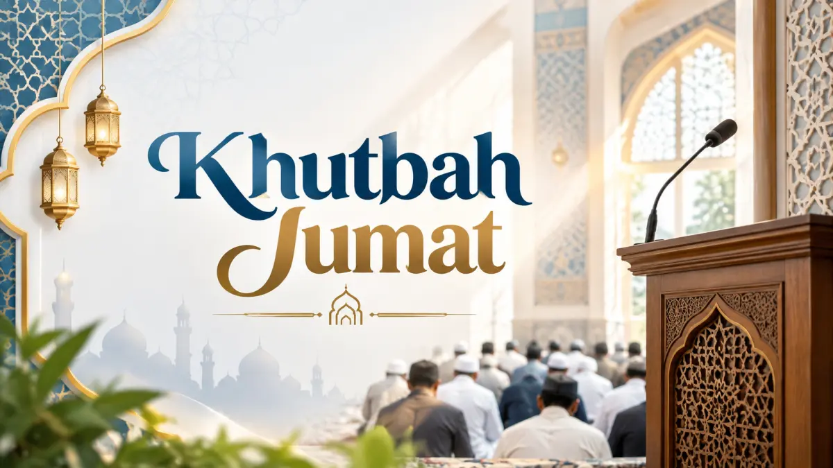 Ilustrasi, khutbah Jumat terbaru, 1 Oktober 2026. (generated ai)