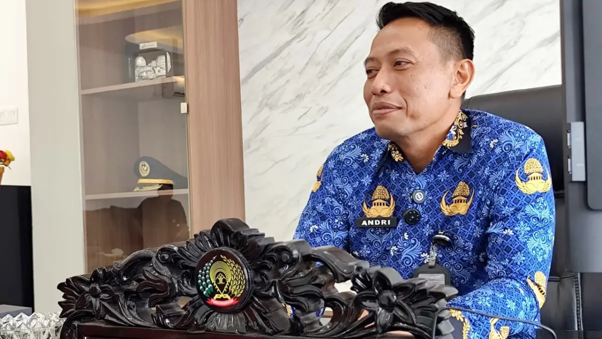 Kepala Lapas Kelas IIA Balikpapan Andri Lesman.