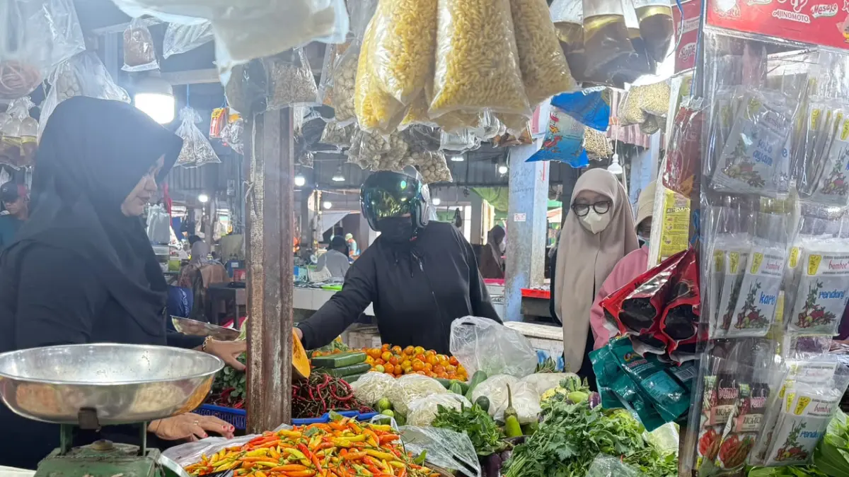 MAKANAN: Kelompok makanan jadi salah satu penyumbang inflasi dengan 5,09 persen pada September.
