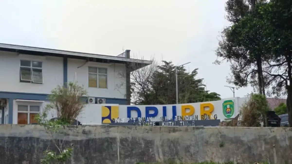 Kantor Dinas Pekerjaan Umum dan Penataan Ruang Kutim. (Jufriadi/KP)
