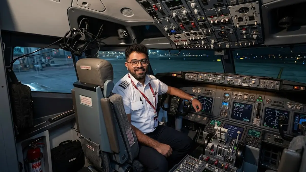 Kementerian Luar Negeri Israeal menunjukkan Kapten India Smit Machchha, pengendali penerbangan Flydubai.(AP Photo)