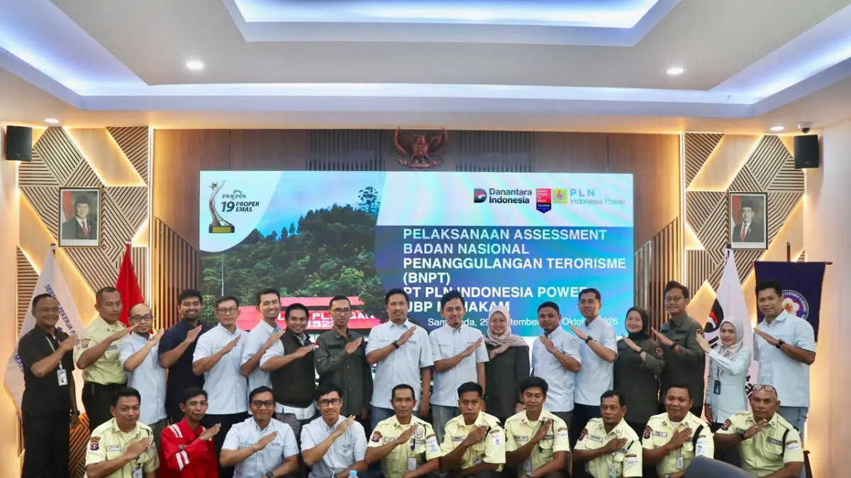 Perayaan Hari Kesaktian Pancasila Dimanfaatkan Manajemen PLN Indonesia Power Bersama BNPT Tingkatkan Keamanan di Objek Vital.