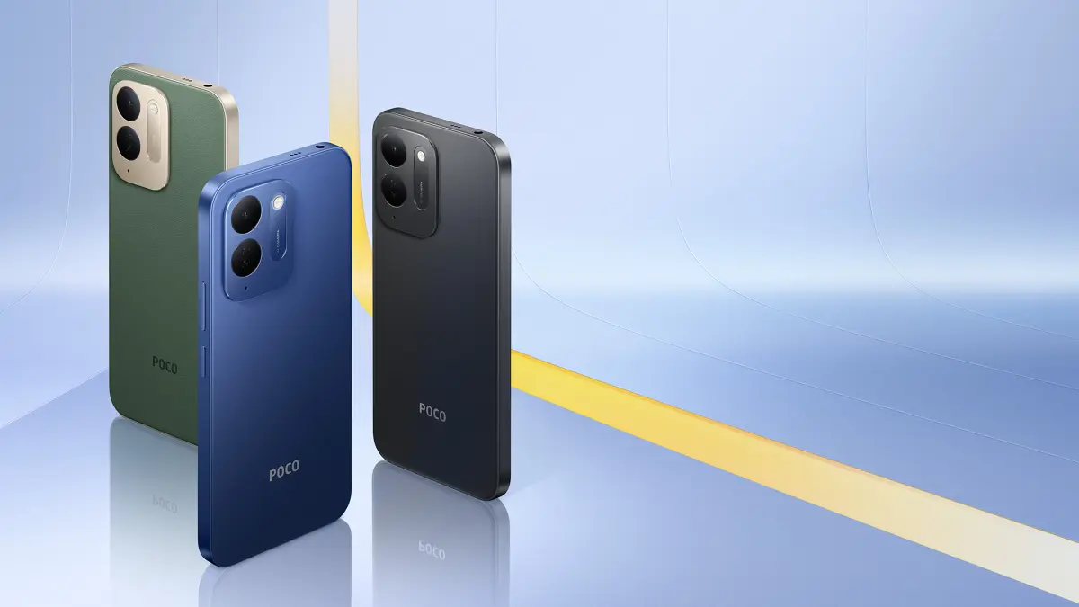 POCO C95 Pro meluncur dengan baterai jumbo 7.500mAh dan layar 6,9 inci 120Hz. (Dok. POCO)