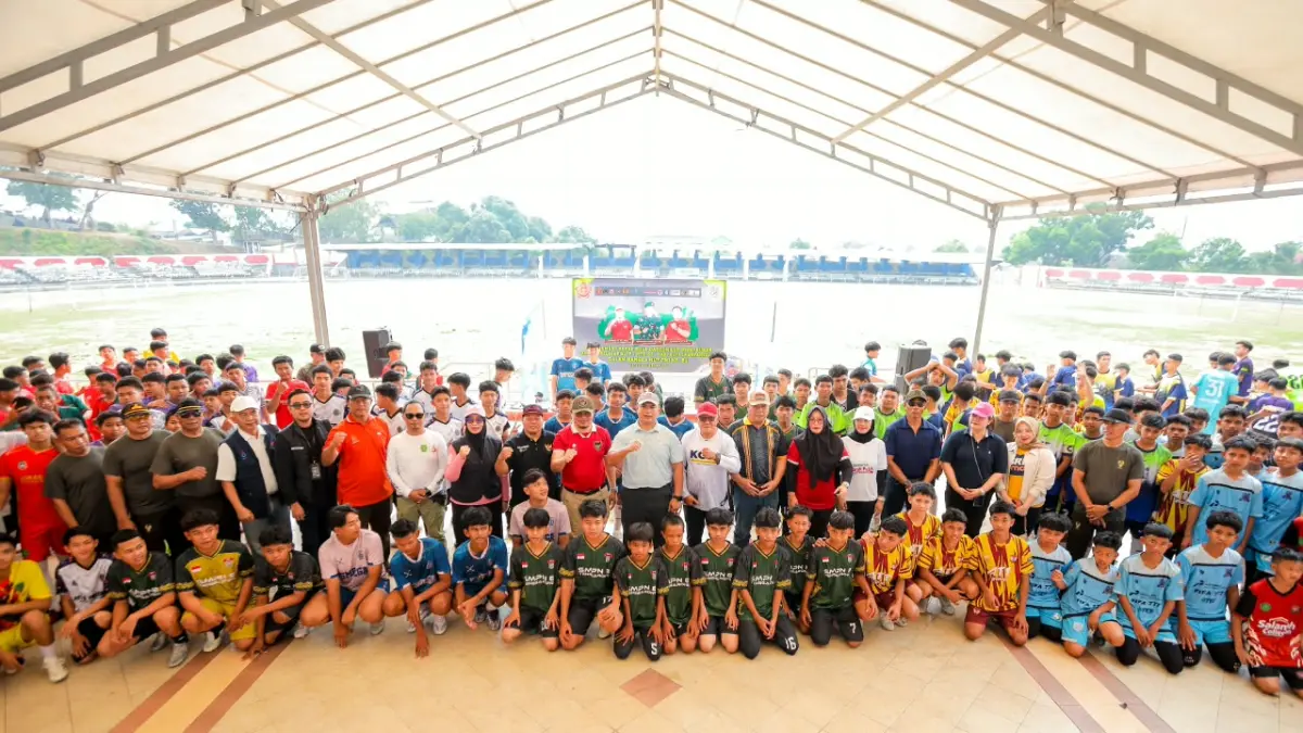 Dandim Cup tingkat SMP/MTs menjadi wadah pembinaan dan pencarian bibit muda sepak bola di Kutai Kartanegara.