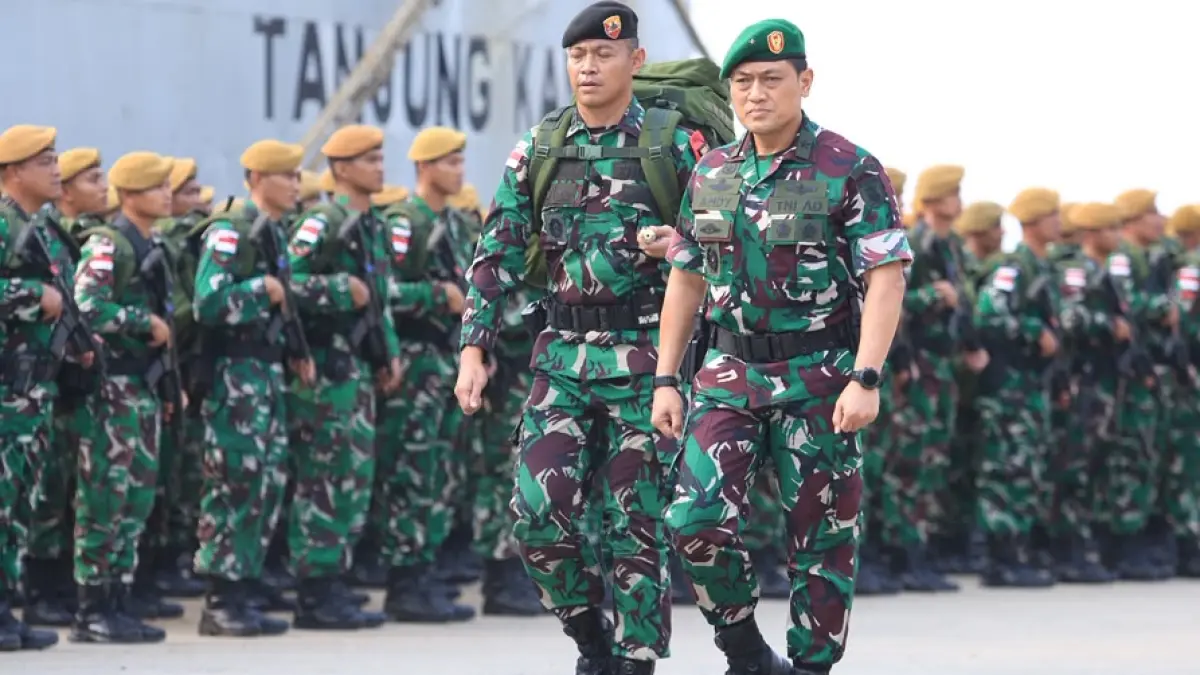 Satgas Pamtas RI-Malaysia tuntaskan penugasan. (FOTO KODAM VI/MULAWARMAN)