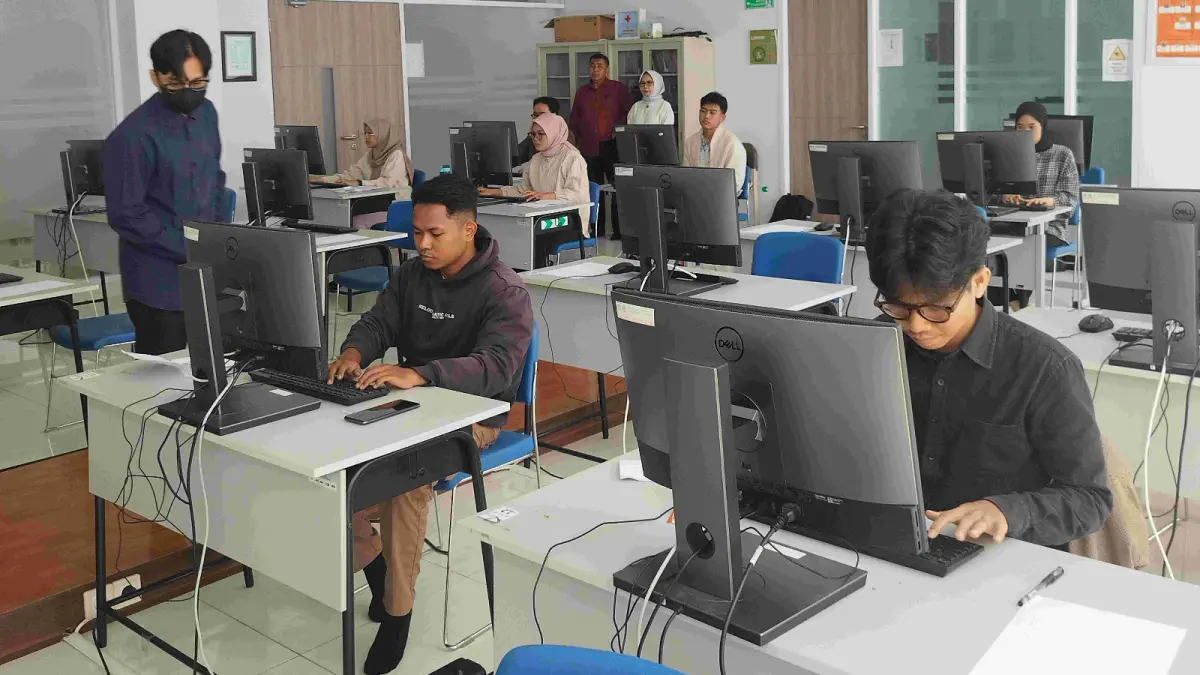 Unmul saat menggelar psikotes program Tunas 2026.