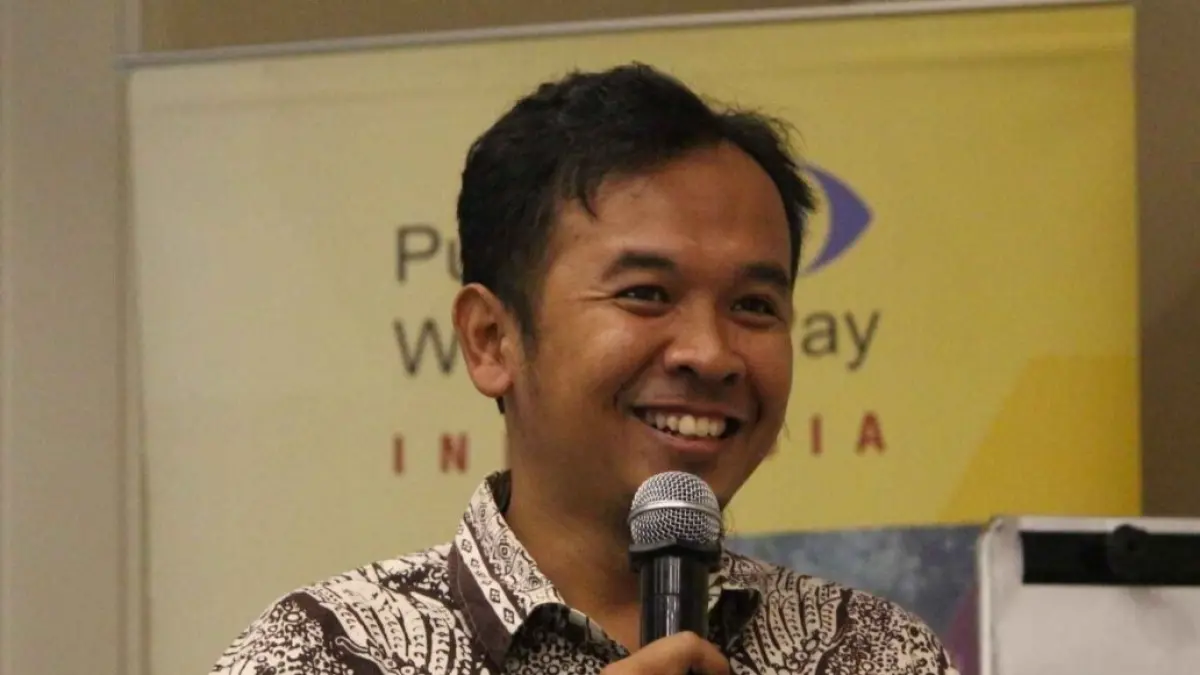 Koordinator Nasional PWYP Indonesia Aryanto Nugroho.