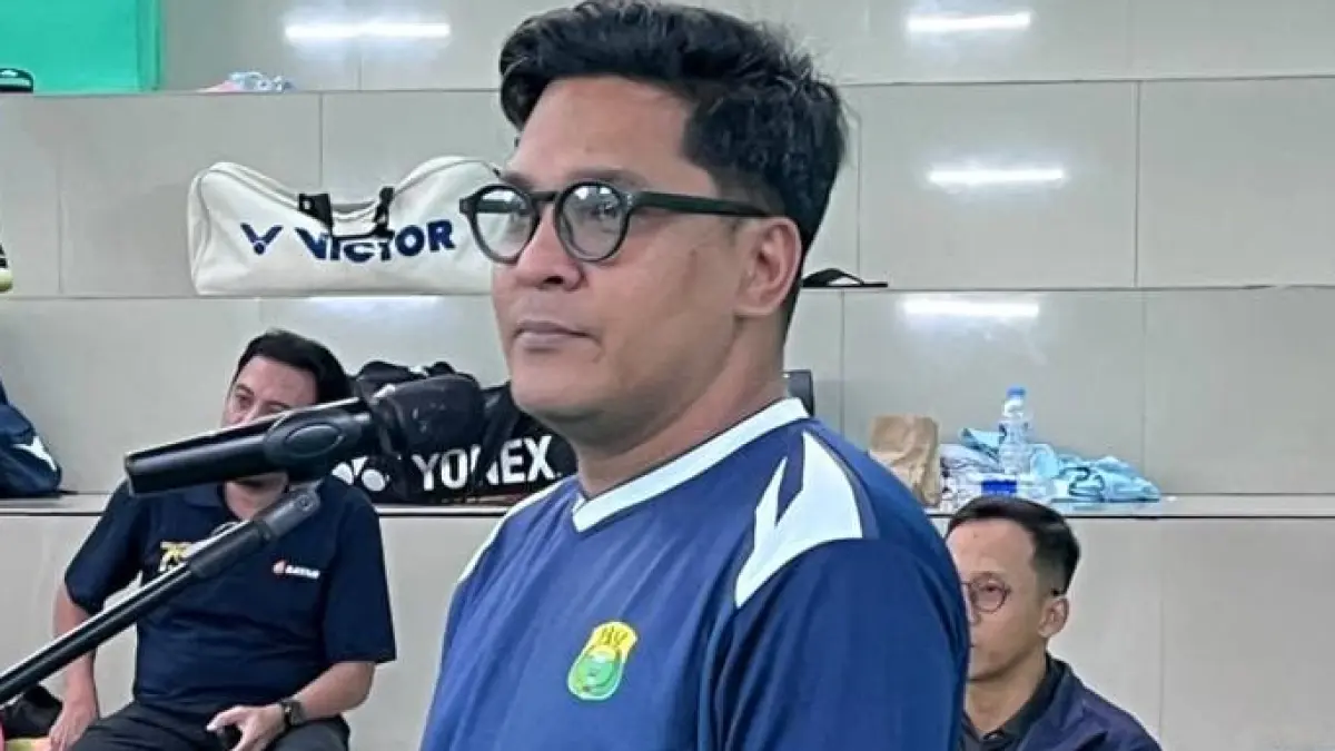 Sekretaris Pengprov PBSI Kaltim Risa Fahrizal