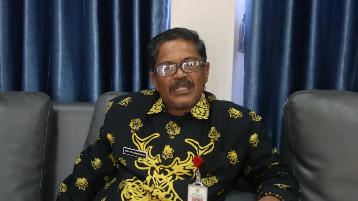 Kepala Diskan PPU Andi Trasodiharto. (AHMAD MAKI/KP)