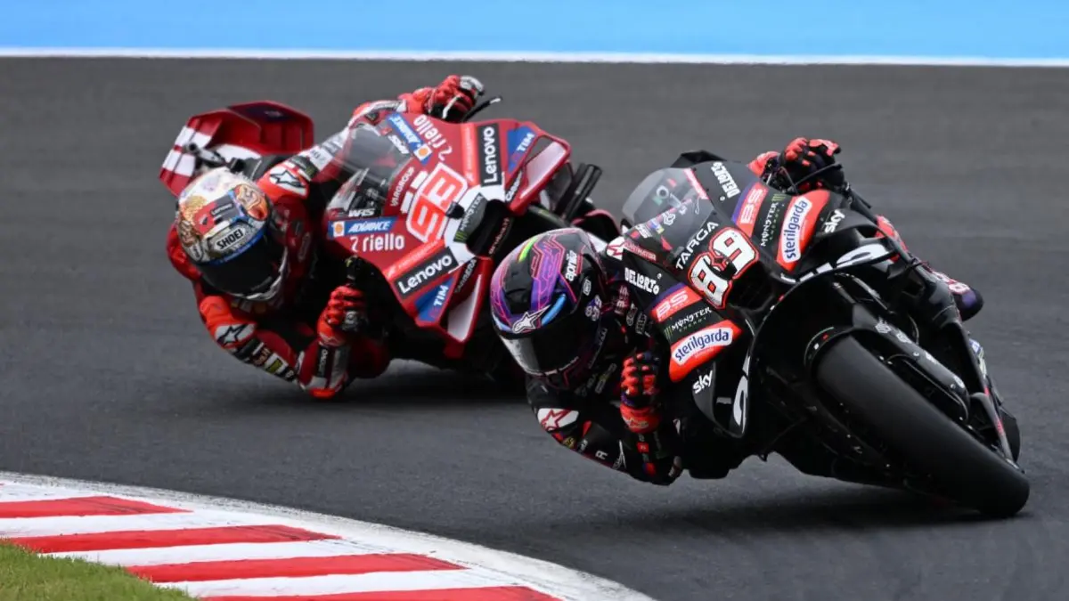 Persaingan Jorge Martin (89) dan Marc Marquez bakal ketat hingga akhir musim balapan. (TOSHIFUMI KITAMURA/AFP)