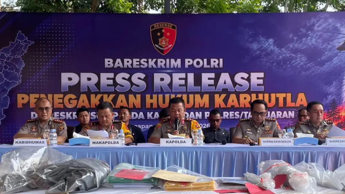 Resmi Tersangka! Polda Kaltim Jerat PT STP dan PT CMS di Kasus Karhutla Muara Muntai Kukar