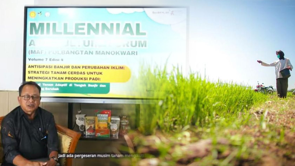 forum Millennial Agriculture Forum (MAF) Volume 7 Edisi 4 bertema &ldquo;Antisipasi Banjir dan Perubahan Iklim: Strategi Tanam Cerdas untuk Meningkatkan Produksi Padi&rdquo;