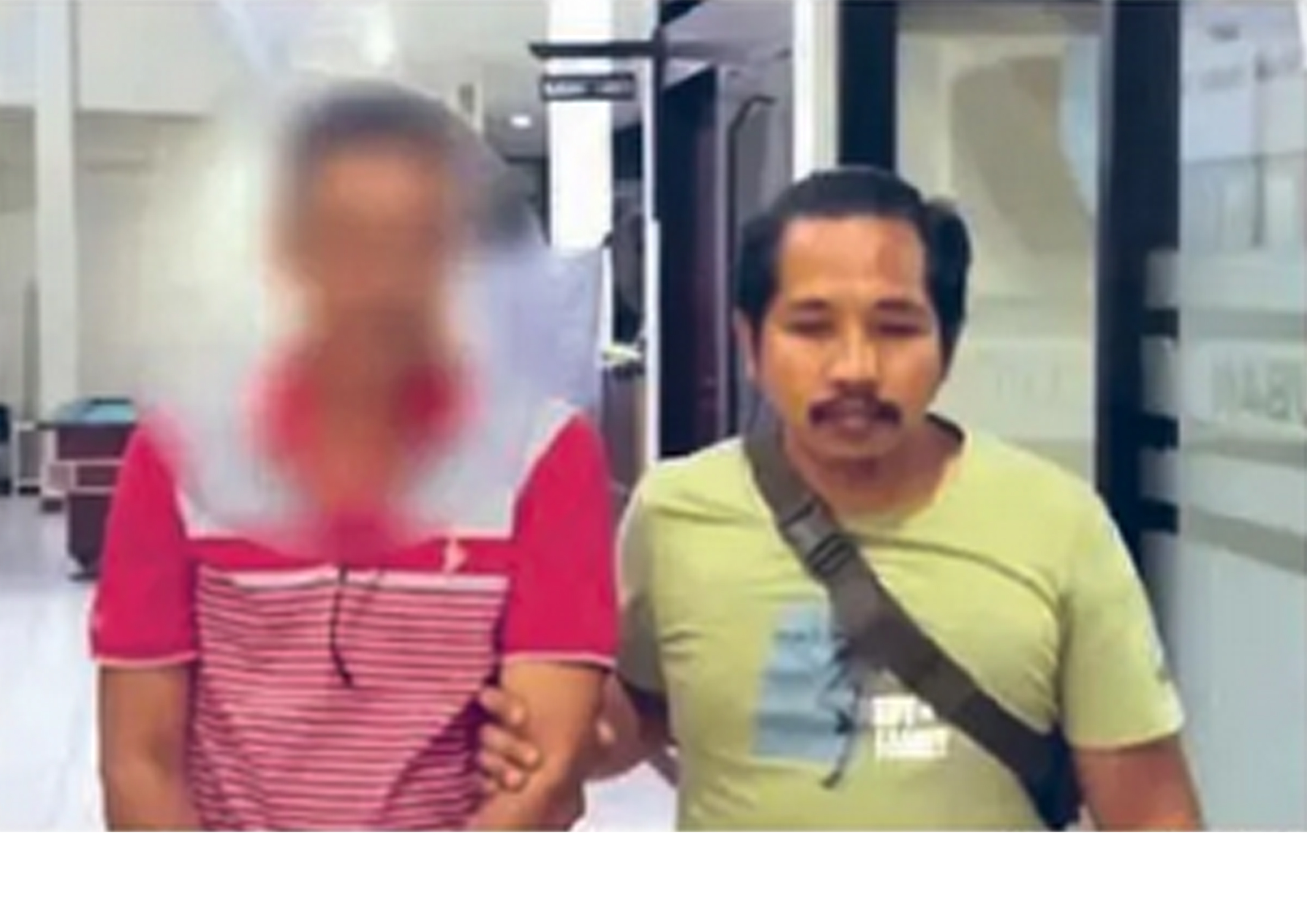 Polisi menangkap SJ, oknum ASN Kecamatan Parengan, Tuban, Jawa Timur, yang diduga menganiaya empat pegawai SPBU