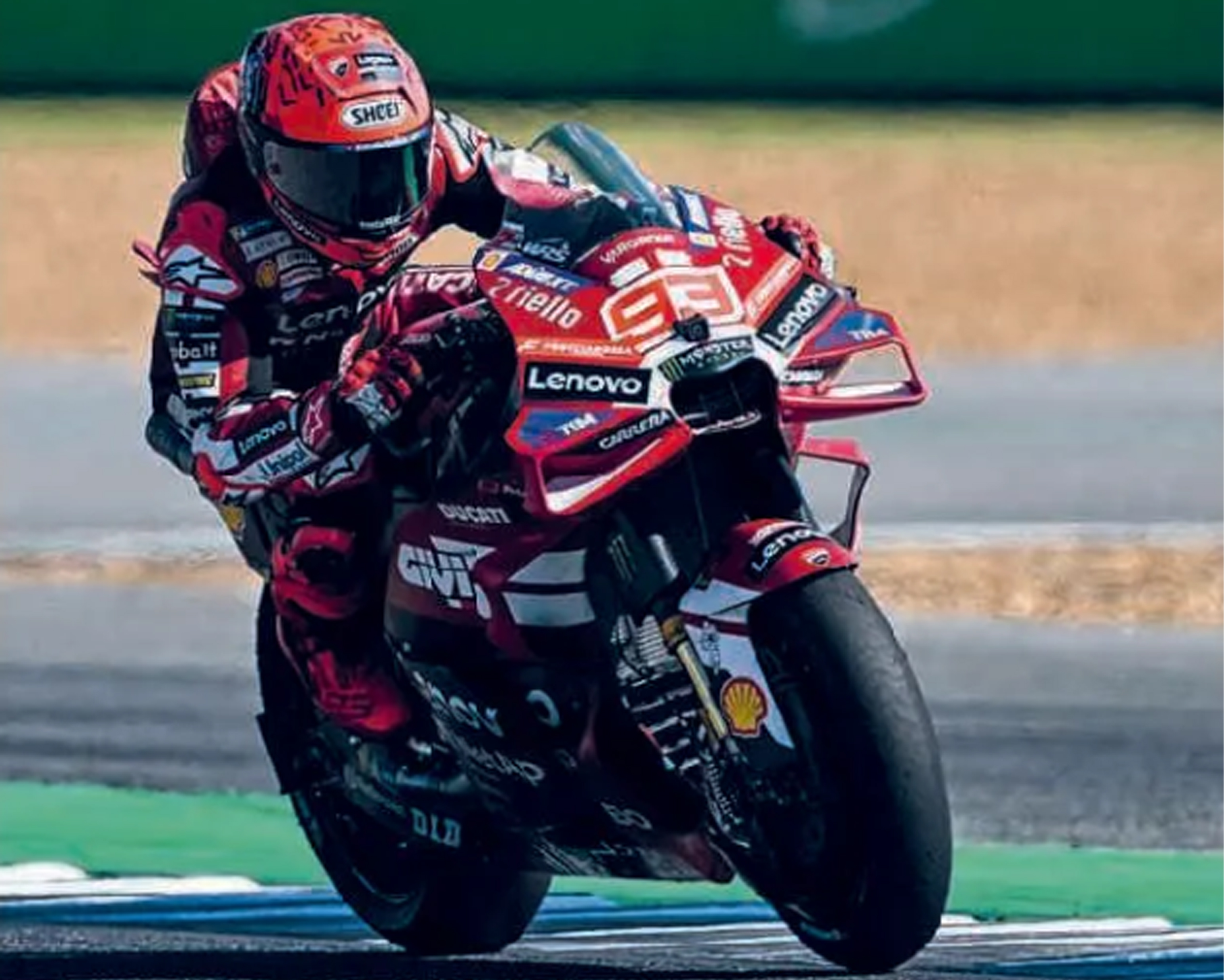 Pembalap Ducati Marc Marquez akan menjalani GP Brasil di Sirkuit Goiania yang dominan tikungan ke kanan ketimbang tikungan kiri yang sering jadi keunggulannya.