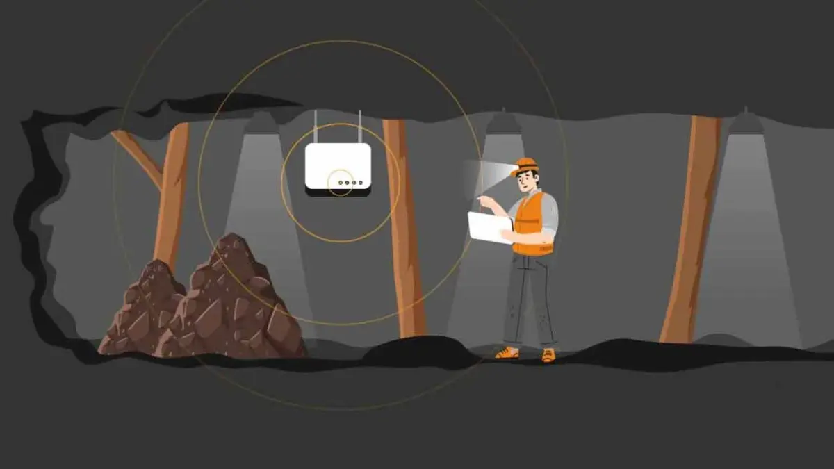Ilustrasi Wi-Fi Bawah Tanah (GroundHog)