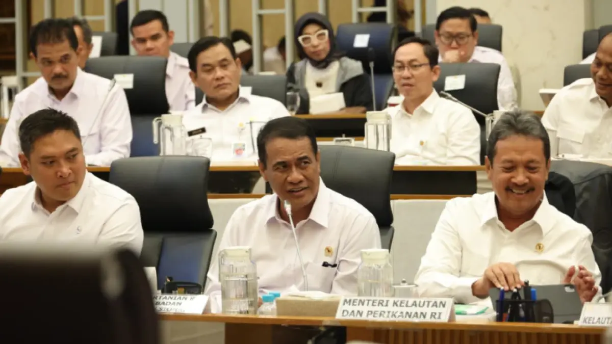 menteri pertanian dalam meeting sinergi jaga ketahanan pangan nasional