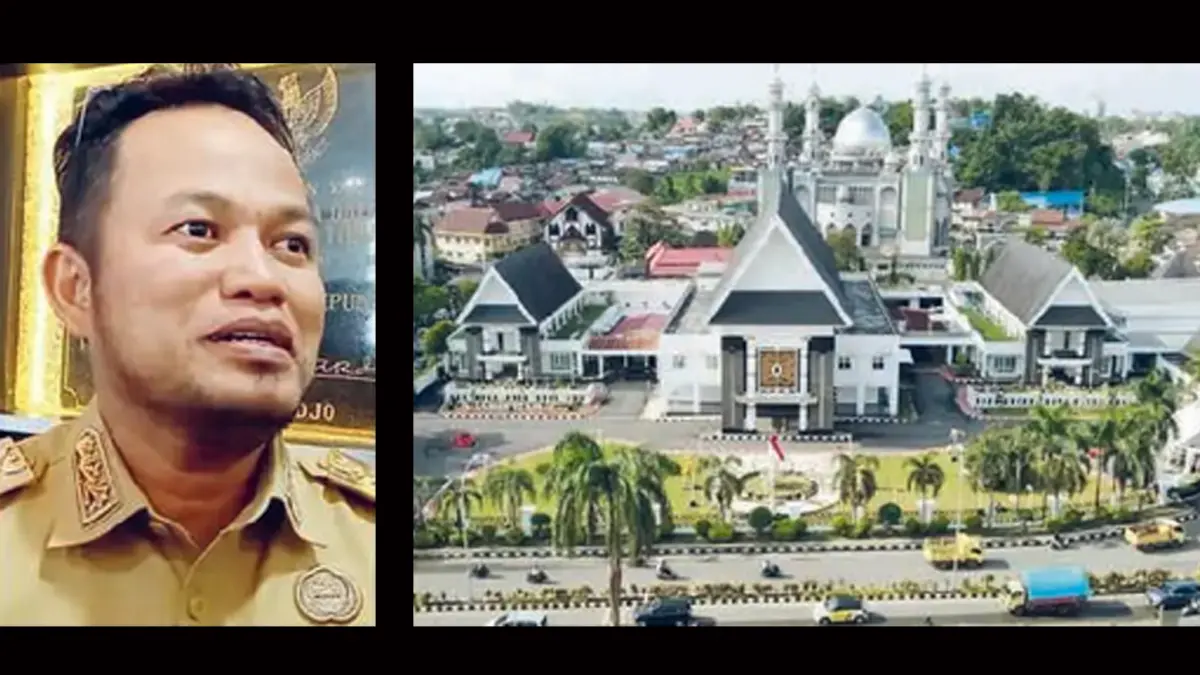 JADI SOROTAN: Gubernur Kaltim Rudy Mas