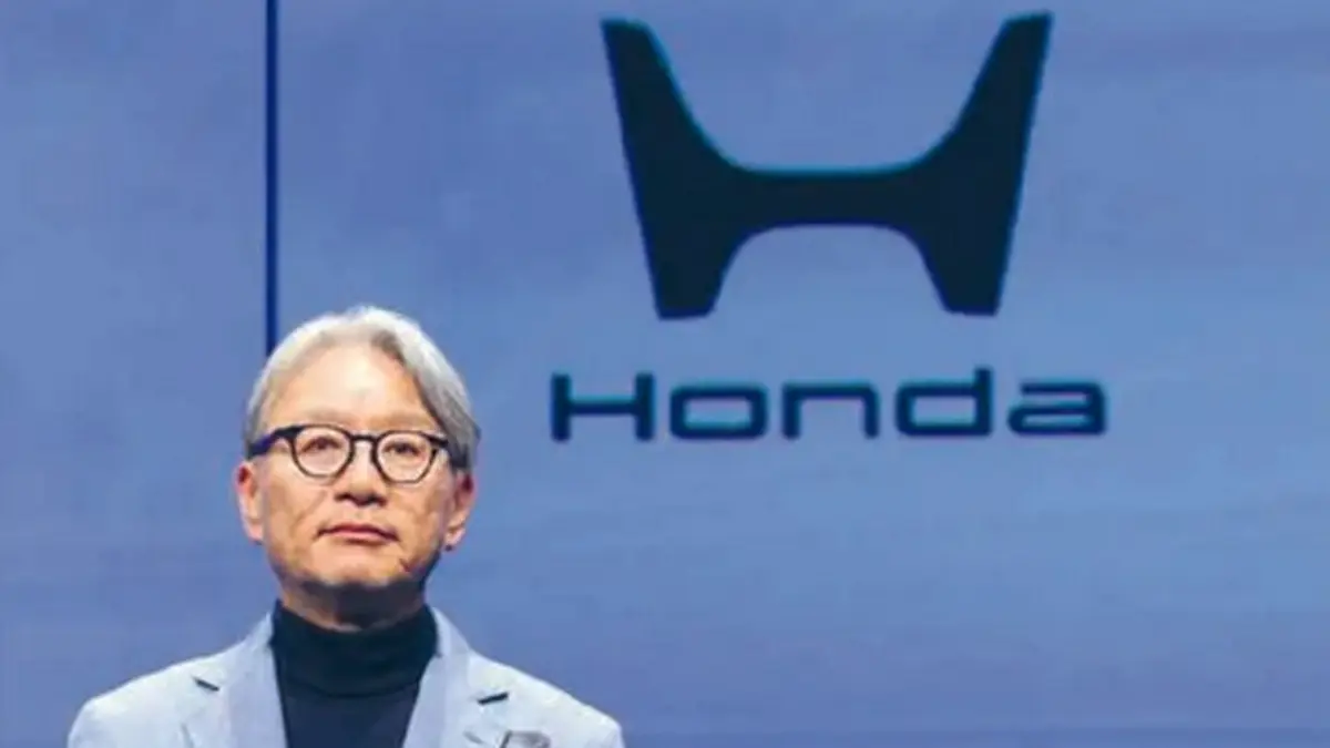 KHAWATIR: CEO Honda Toshihiro Mibe menilai perusahaannya tertinggal dalam teknologi manufaktur dan rantai pasok untuk produksi kendaraan listrik.