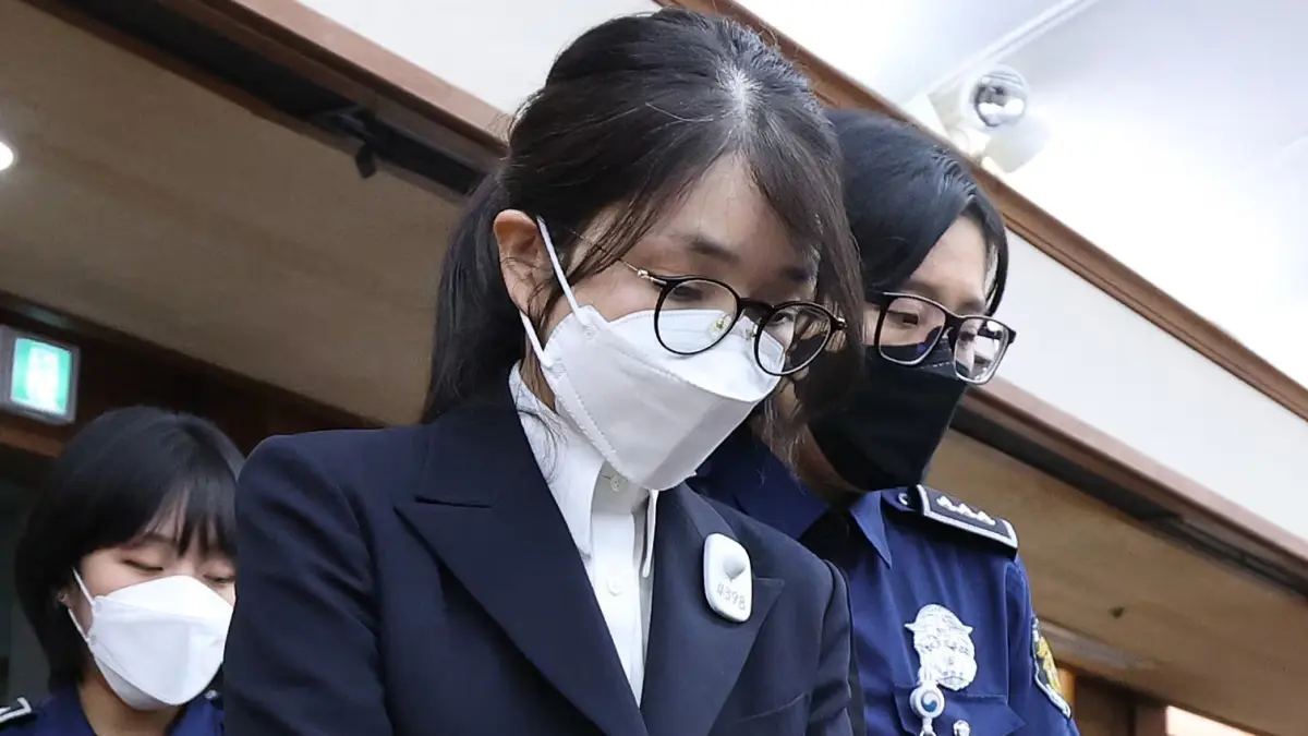 TERBUKTI KORUPSI: Hukuman Kim Keon Hee diperberat di tingkat banding dari 20 bulan penjara menjadi empat tahun penjara. (CHUNG SUNG-JUN/POOL/AFP)