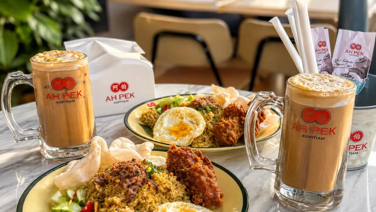 Menu Baru Ah Pek Kopitiam Ini Gabungkan Nasi Kebuli dan Nasi Goreng