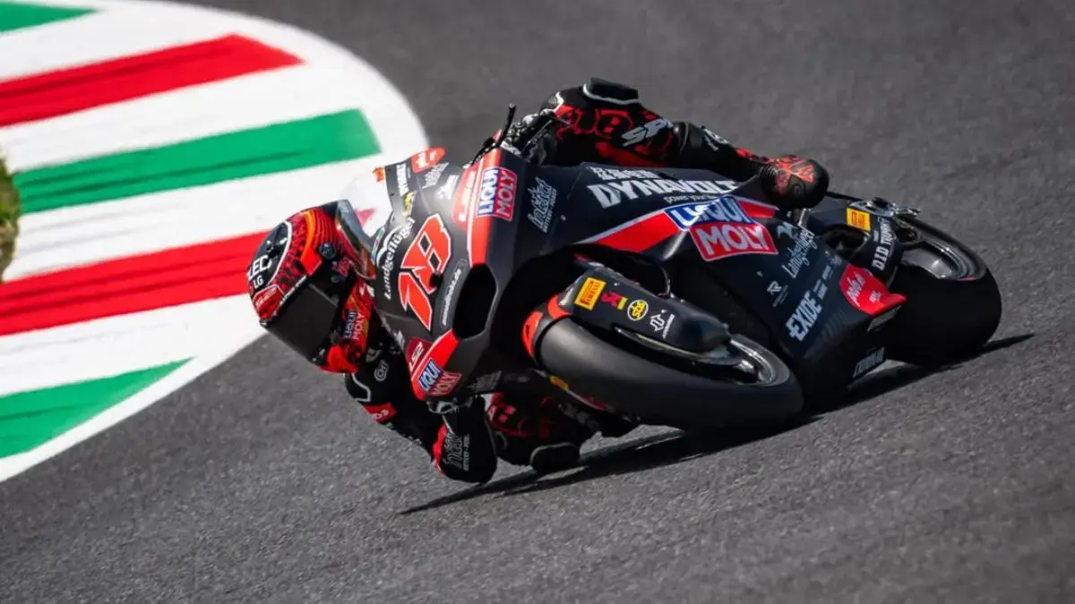 Mario Aji Absen, Manuel Gonzalez Menggila di FP1 Moto2 Hungaria 2026