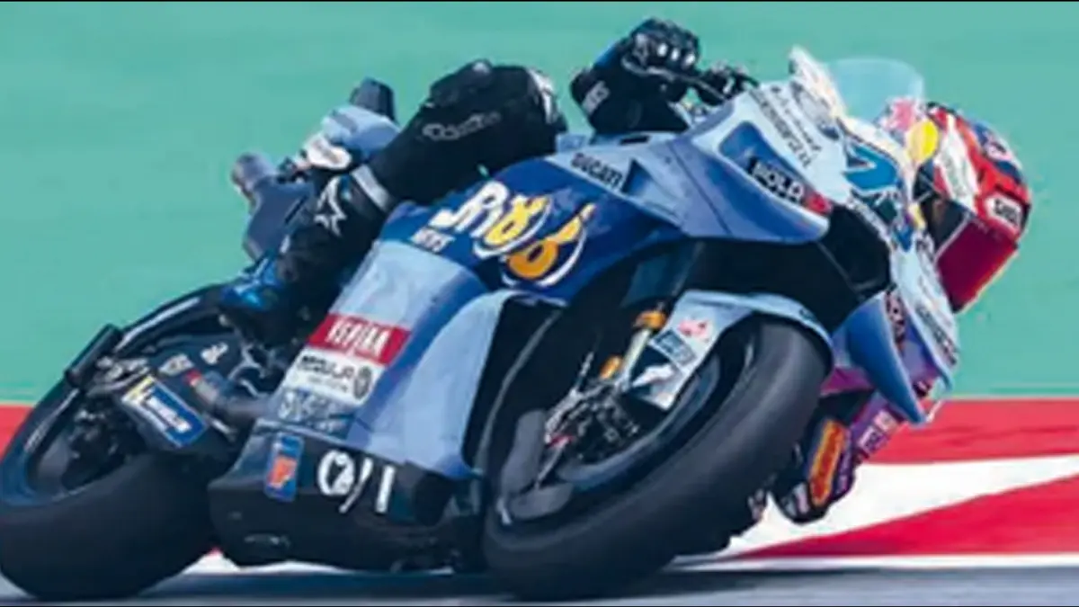 MERASA FIT: Alex Marquez memacu motor di GP Catalunya pada 17 Mei lalu. Dia siap come back akhir pekan ini di Brno. (LLUIS GENE/AFP PHOTO)