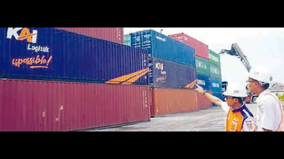 MULTIKOMODITAS: KAI Logistik mencatatkan pengelolaan angkutan barang sebesar 1,7 juta ton pada Mei 2026. Volume tersebut didominasi angkutan batu bara sebesar 1,1 juta ton. (Foto:KAI LOGISTIK)