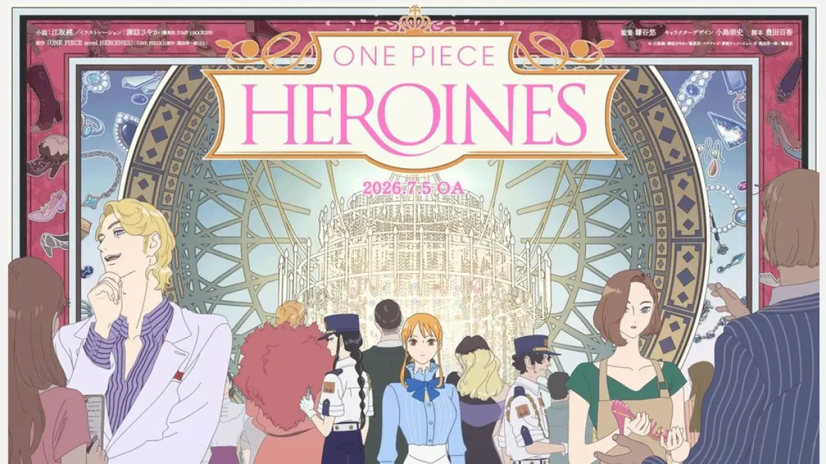Poster resmi One Piece Heroines. 